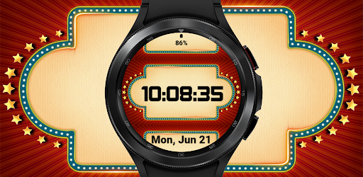 Android application Billboard Animated Watch Face screenshort