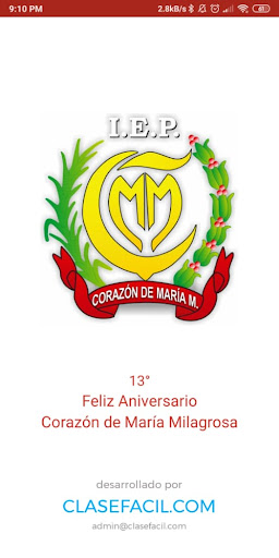 IEP Corazon de Maria Milagrosa Screen 2