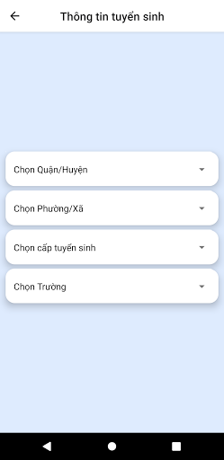 Tuyển sinh đầu cấp