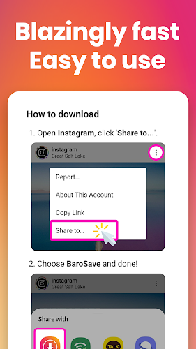 Video Downloader For Instagram Barosave Repost Latest Version For Android Download Apk
