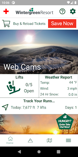 Android application Wintergreen Resort screenshort
