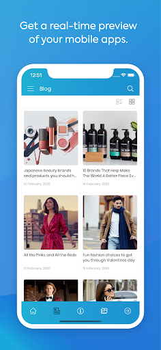 AppMySite for WP Screen 3