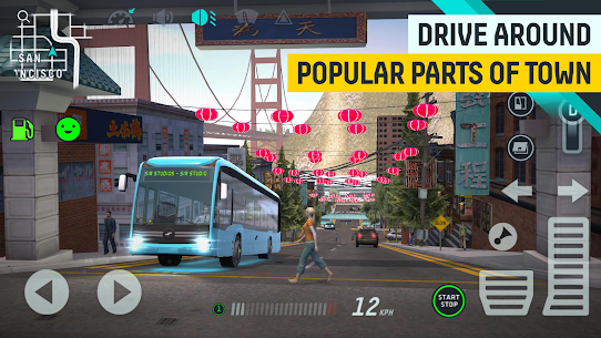 تحميل لعبة Bus Simulator PRO مهكرة 3