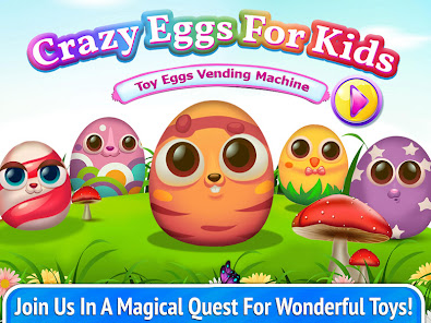 Kids Crazy Eggs Game for Girls  screenshots 1