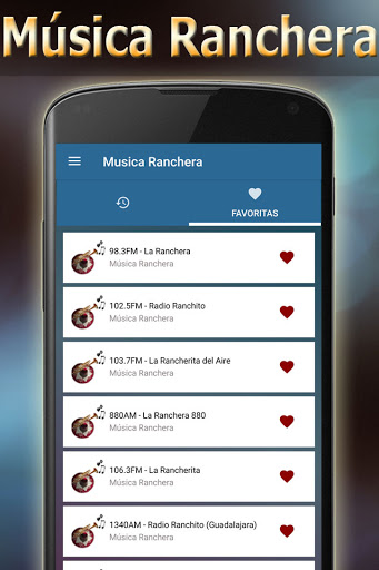 Música Ranchera Radios Screen 3