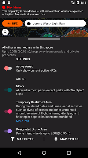 Flywhere Screen 2