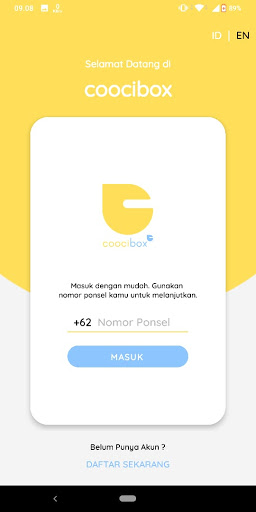 Coocibox Laundry Screen 2