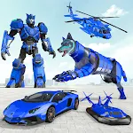 Cover Image of Download Wolf Robot Transforming Games  APK