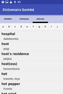 Игра Soninké Dictionnaire гуглплей андроид приложение