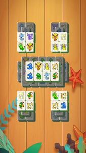 Fichas de Mahjong de Animales