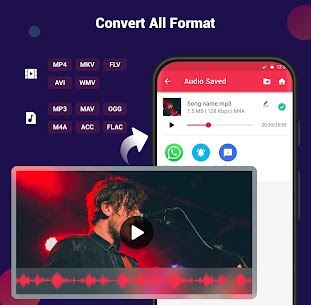 Конвертер видео в MP3 – видео в аудио MOD APK (VIP разблокирован) 1