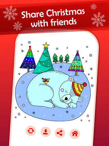Download Christmas Coloring Book App Store Data Revenue Download Estimates On Play Store
