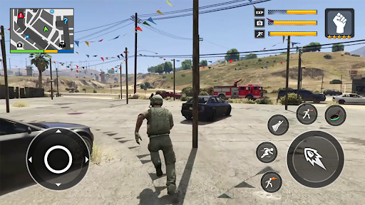 Gangster City Mafia Rope Game 1.0 screenshots 1