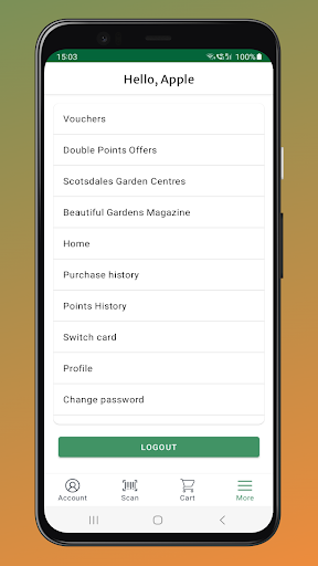 Scotsdales Scan & Go Screen 3