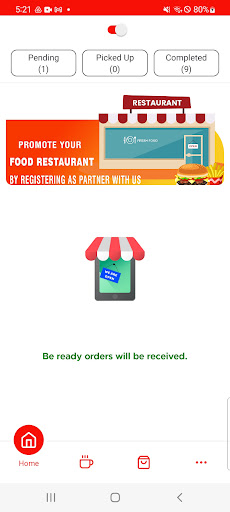 Android application SpicyHouz Restaurant screenshort