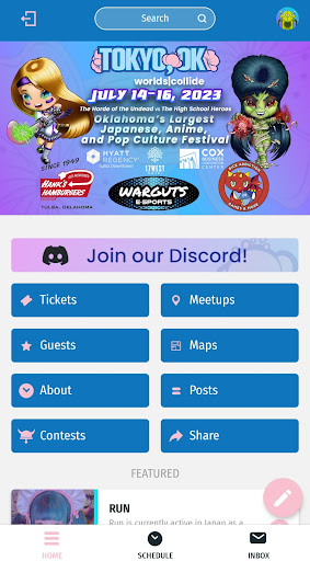 OS4CA Events Screen 3