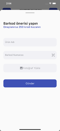Barkod Sorgulama Screen 3