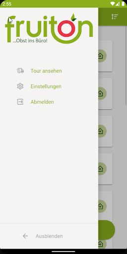 Fruiton TourenApp Screen 2