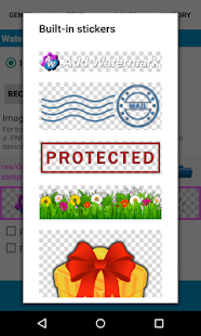 Add Watermark Screenshot
