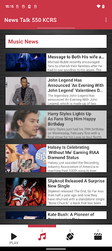 News Talk 550 KCRS Screen 2