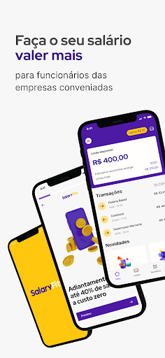 Android application SalaryFits screenshort