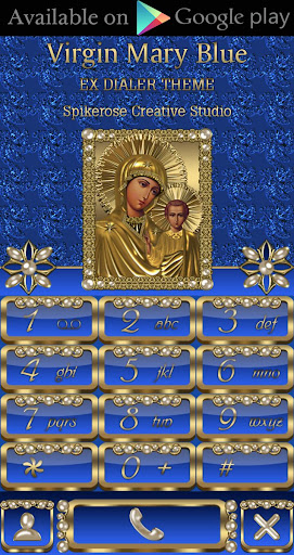 Virgin Mary Blue theme Screen 3