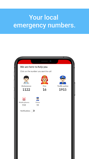 Emergency App Screen 2