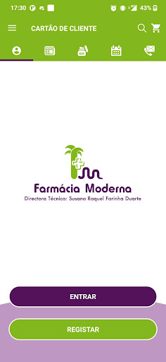 Android application Farmácia Moderna screenshort
