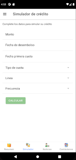Fonfedepalma APP Screen 3