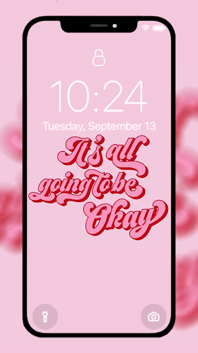 Pink Wallpaper Screen 3