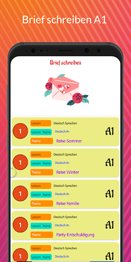Brief schreiben Deutsch A1 Screen 3