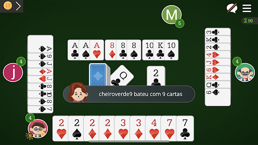 Cacheta Gin Rummy Online 21