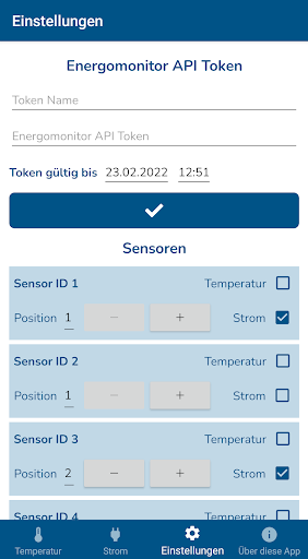 Umwelt Monitor Screen 3