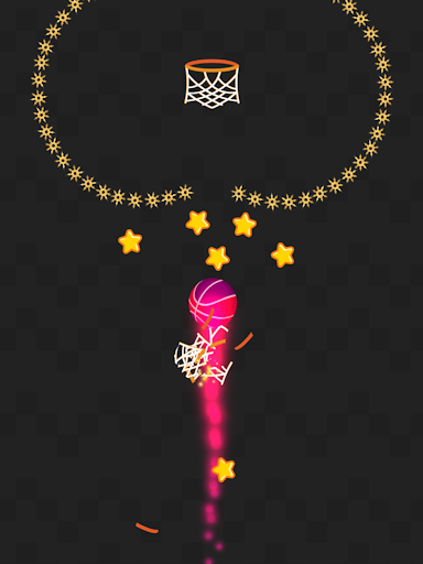 Fire Dunk Up : Fire basketball screenshot