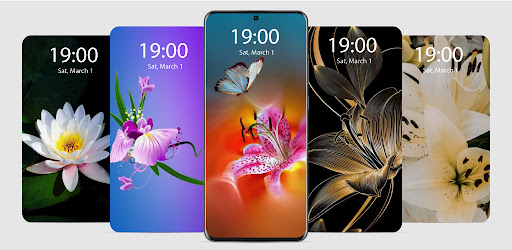 Android application Lily Live Wallpaper Parallax screenshort