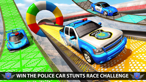 Police Car Prado Stunt Games 3.7 screenshots 4