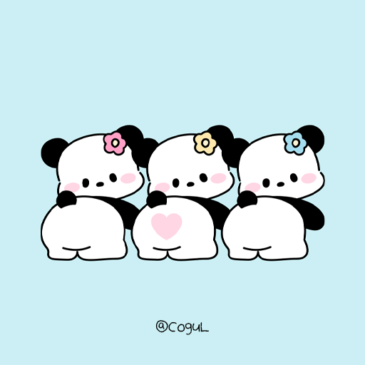 카카오톡 테마 - 푸요_궁둥이 (카톡테마) logo