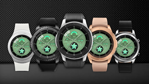 Android application Pinwheel Quartz For Wear OS screenshort