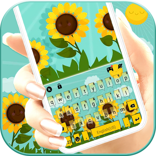 Sunflower Field Keyboard Theme  Icon