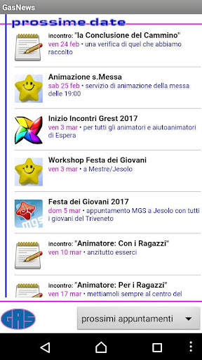 Android application Gas Ads Cornedo screenshort