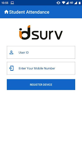 Android application id2 Student Attendance screenshort