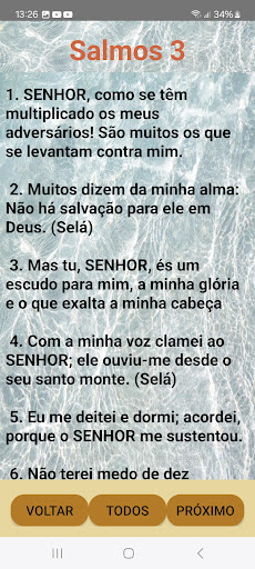 Livro de Oração - Salmos Screen 3