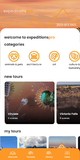ExpeditionsPro VR Tours Screen 2