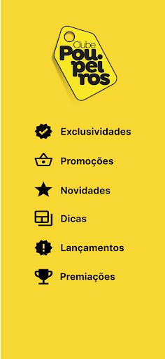 Android application Clube Poupeiros - Poupe Real screenshort