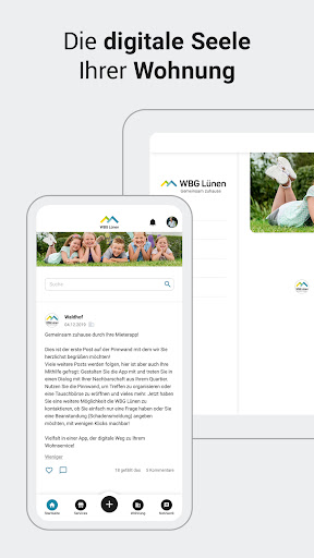 Android application WBG Lünen screenshort
