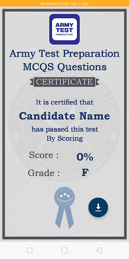 Army Test Preparation 2021 | A Screen 3