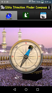 Qibla Direction Finder Compass