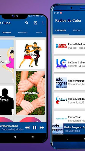 Radios de Cuba emisora en vivo Screen 2