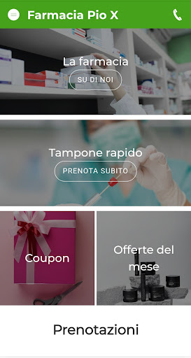 Android application Farmacia Pio X screenshort