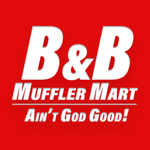 B&B Muffler Mart Exhaust logo